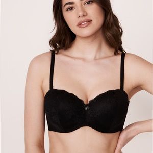 La Vie En Rose My Memory Lightly Lined Memory Foam Strapless Bra